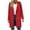 Red Coat for Women, variant on Long Fall Winter Wool Coats for Women 2025 Notched Lapel Collar Double Breasted Peacoat Trench Coat Jackets Overcoat Red L