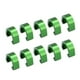 thumbnail image 1 of Clampas de alambre de 10 piezas Clips Tubing Clips Mountain Bike C En forma de hebilla de bicicleta de bicicleta FIJA CLIP CLAMP CLIPS PELDA DE LINE DE FRENO DE Bike (verde), 1 of 5