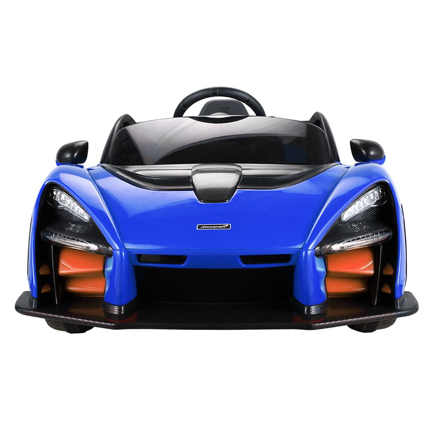 CIPACHO 12 V Kids Electric Ride On Cars, Licensed Mclaren Roadster Battery Powered Sports Car Toy with 2 Speeds, Parent Control, Sound System, Blue CIPACHO 12 V Kids Electric Ride On Cars, Licensed Mclaren Roadster Battery Powered Sports Car Toy with 2 Speeds, Parent Control, Sound System, Blue