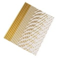 thumbnail image 1 of GOOHOCHY 50 pajitas de papel desechables degradables, pipetas de papel con purpurina, suministros para decoración de fiestas PS009, 1 of 8