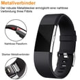 thumbnail image 3 of Compatible con la pulsera Fitbit Charge 2, pulsera deportiva de silicona suave ajustable de repuesto para Fitbit Charge 2, 3 of 4