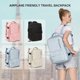 thumbnail image 4 of Mochila de viaje grande para mujer, mochila de senderismo, mochila impermeable para deportes al aire libre, mochila escolar para ordenador portátil de 15,6 pulgadas brillar  Electrónica, 4 of 5