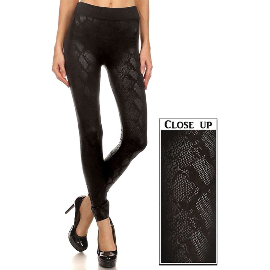 Leggings a Imprime Serpent Walmart