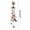 B, variant on Christmas Outdoor Decorations,Vintage Metal Iron Wind Chimes Balcony Decoration Copper Color Outdoor Hanging Decoration,Wind Chimes for Mothers Day,Thanksgiving Outdoor Decorations