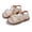 j-Beige86, variant on LIIPEE Girls Sandals Casual Fashion Floral Printed Open Toe Flat Bottom Sandals Kids Adjustable Straps Shoes Spring Summer Cute Comfortable Breathable Soft Sole Daily Footwear,Yellow,3-3.5 Years