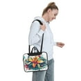 thumbnail image 7 of PUREYAH Laptop Case Bag with Compartments for Women, Flower Lily Bud Lightweight Computer Tote Bag for Men Travel Work 13 inch, 7 of 7