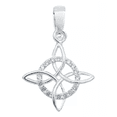 thumbnail image 2 of Dijes Nudo De Bruja En Plata Solida 925 + Cadena Plata 925 Blanco con Cartier, 2 of 5