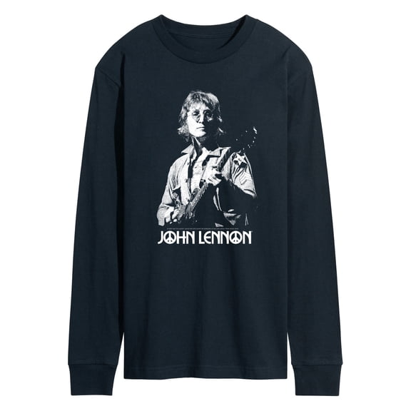 John Lennon - John Lennon Portrait - Men's Long Sleeve Graphic T-Shirt