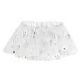 thumbnail image 2 of Zshosam Toddler Tutu Skort Girl's Tutu Skirt Layered Ballet Tutu Skirts Mesh Fluffy Princess Dancing Skirt Size 2T 12T,(Silver 2-12 Years), 2 of 6