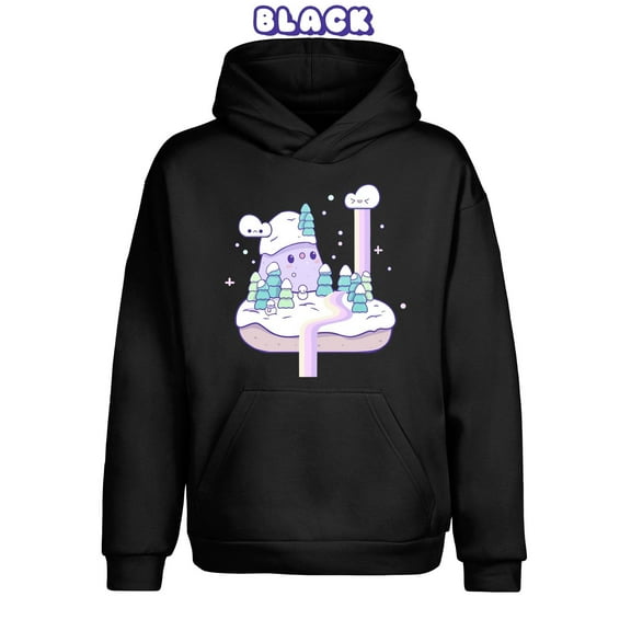 Snowy Island Pullover Urban Hoodie