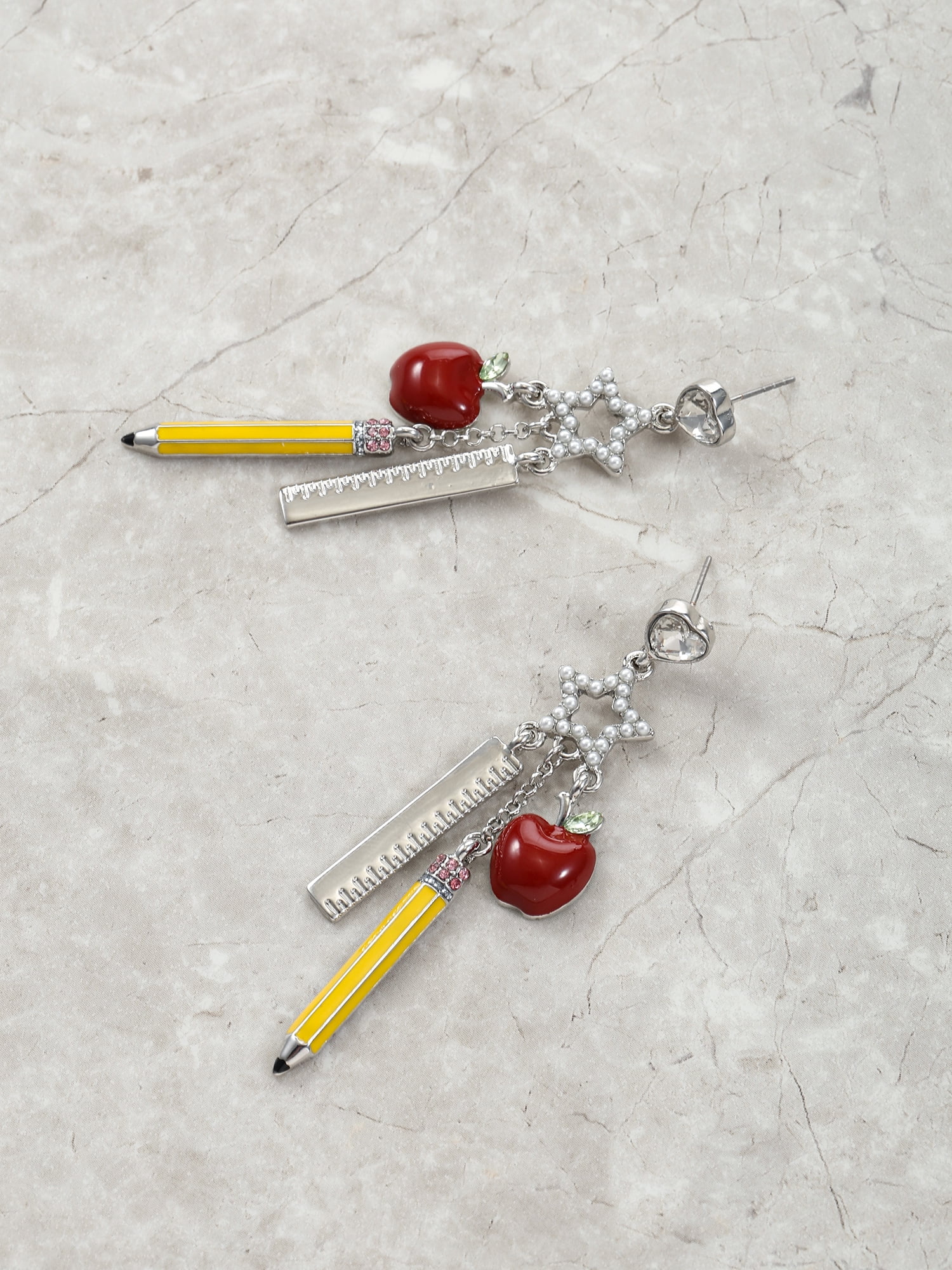 Packed Party Women's School Essentials Dangling Stud Earrings, 1 Pair
