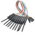 thumbnail image 1 of Luckyn 10PIN Hook Clip Line Kit,High Efficiency Logic Analyzer Cable Gripper Probe Test, 1 of 9