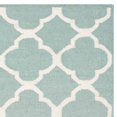 thumbnail image 3 of Safavieh Dhurries Blue Contemporary Rug - 2'6" x 9', 3 of 3