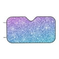 thumbnail image 7 of Balery Multicolor Glitter Windshield Sun Shade, Car Front Window Sunshade Cover ,Automotive Interior Portected Blocks Uv Rays For Car Pickup Truck Suv Accessories- Medium, 7 of 7