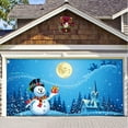 thumbnail image 1 of Fondo navideño de tela para colgar en el garaje, decoración de fiestas navideñas, pancarta de tela, tapiz a juego, 1 of 4