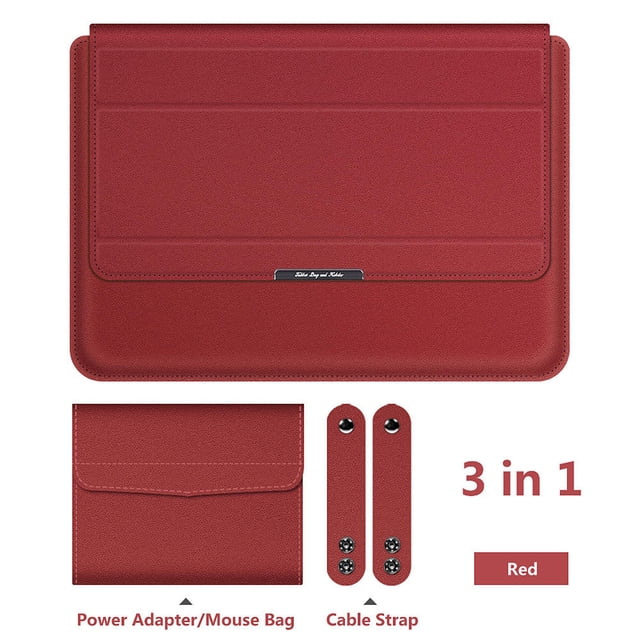 Bolsa Universal multifuncional para ordenador de 11-12 pulgadas, bolsa con forro para ordenador portátil, soporte para ordenador portátil, bolsa de almacenamiento para ordenador portátil