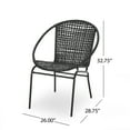 thumbnail image 4 of Miekor Furniture Polyethylene (PE) Wicker 2 - Person Seating Group MK4781, 4 of 12