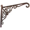 thumbnail image 7 of Cast Iron Hanging Hook Bracket Wall Hanger 12" Deep Outdoor Indoor Durable Wall Hanging Bracket Hooks for Pots Basket Bird Feeder Wind Chime Lanterms Hanger Hardware Bracket, 7 of 7