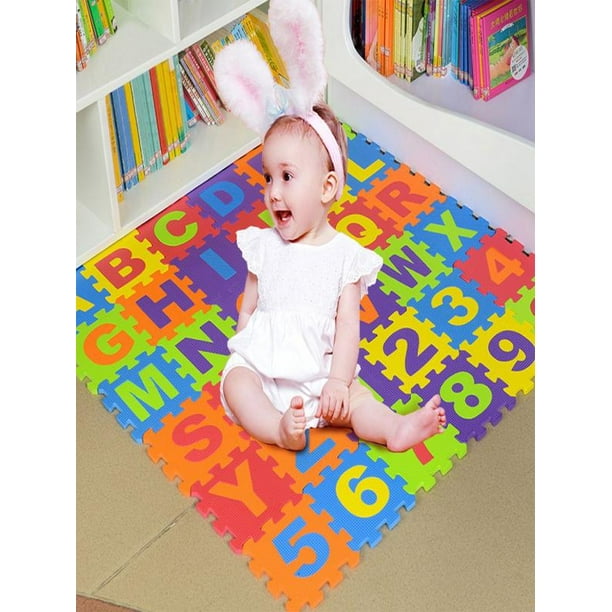 36Pcs Alphabet Numbers EVA Floor Play Mat Baby Room ABC ...