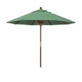 thumbnail image 4 of California Umbrella 9' Grove Series Patio Umbrella With Wood Pole Hardwood Ribs  Push Lift With Pacifica Palm Fabric, 4 of 5