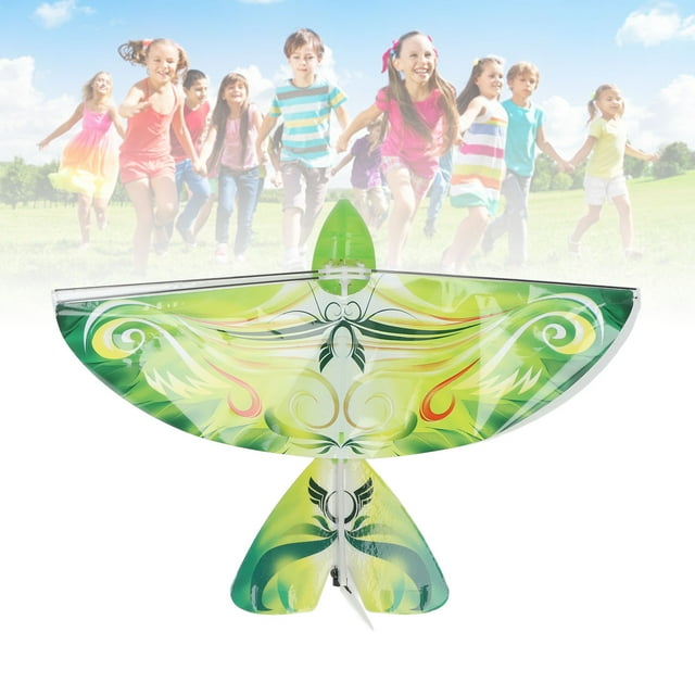 Flying RC Bird Toy, Bionic Flapping Wings Bird 100mAh Battery for Indoor Green,Blue,Pink