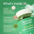 thumbnail image 2 of Black Girl Vitamins Calm Girl Ashwagandha Gummies Stress Support, Promotes Relaxation & Mental Clarity, Supports Sleep & Immune Health Supplement, 2 of 6