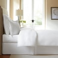 thumbnail image 2 of Levinsohn 300-Thread-Count Cotton California King Bed Skirt in White, 2 of 5