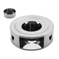 thumbnail image 4 of Coffee Tea Warmer with Tea Candle Base Pots Warming Use for Restaurant Hotel Heart Holes, 4 of 8
