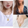thumbnail image 2 of Jewmon Pentagram Crescent Pendant Necklace Mens Pentacle Moon Choker Chain Pangan Celtic Knot Jewelry, 2 of 8