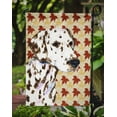 thumbnail image 3 of Carolines Treasures SS4387GF 15 x 15 Po Dalmatian Automne Feuilles Portrait Drapeau Jardin Taille, 3 of 3