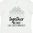 thumbnail image 4 of Inktastic Together, We Fight Lung Cancer Awareness Boys or Girls Toddler T-Shirt, 4 of 5