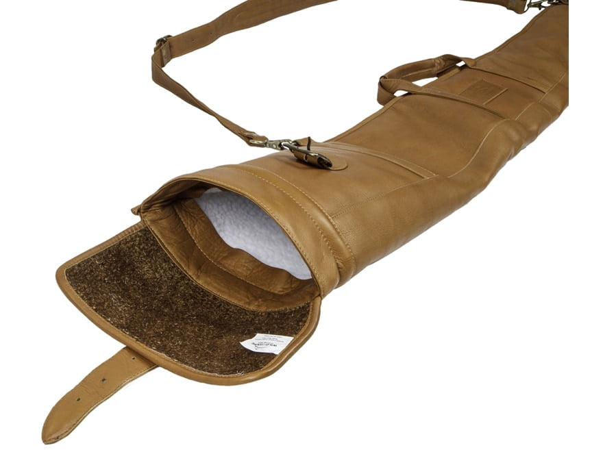Wild Hare Leather Gunboy Shotgun Case 54" Leather Dusk