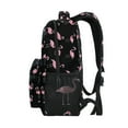 thumbnail image 4 of ALAZA Stylish Backpack Flamingo Black-h1 Elementary Bookbag Personalized Laptop School Bags Travel Daypack, 4 of 6