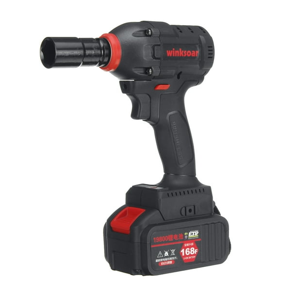 168VF 19800mAh 110V Electric Cordless Brushless Impact Wrench High