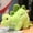 Stegosaurus, variant on A lifelike, huggable triceratops plush with fluffy fur, perfect for snuggling, decorating, and gifting to dinosaur lovers of all ages.