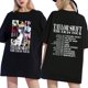 thumbnail image 2 of Camiseta de Taylor The Eras Tour para hombre y mujer, Camisa de algodón de manga corta, estética, Harajuku, de gran tamaño, 2023, 2 of 4