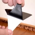 thumbnail image 1 of Alfombra triangular de PU con pasta fija, sin costuras, para baño, hogar, antideslizante, 1 of 4