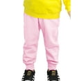 thumbnail image 5 of WIBACKER 2-9T Child Girl Boys' Athletic Sweatpants Kid Cotton Fleece Long Joggers Track Sport Pants, 5 of 6