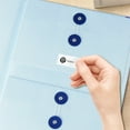 thumbnail image 5 of AGCAN Manila Pocket Folder, Snap Closure Sealed Envelope - Expandable File Organizer for Important Papers, Passports, Birth Certificates, Ideal for Home Office Organization & Gift, Blue, 5 of 9