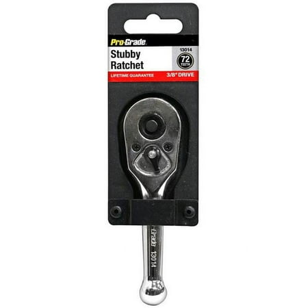 UPC: 0035794130138 | Pro-Grade 13014 0.37 Drive x 4 in. Stubby Ratchet