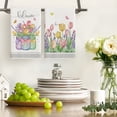 thumbnail image 6 of Sm:)e Bloom Sping Tulips Kitchen Towels Set of 2, 18x26 Inch, 6 of 6