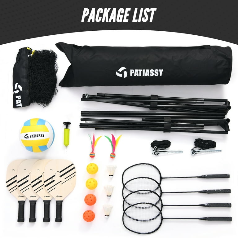 Complete Badminton Sets 10FT17FT Adjustable Width