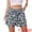 Grey, variant on DARING DIVA Women's Casual Wide Leg High Waist Vacation Drawstring Shorts Small Green