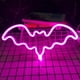 thumbnail image 3 of Luces de neón LED de murciélago, letreros de neón de Halloween Letreros de neón de Halloween de murciélago Letrero de luz de neón Diseño aerodinámico, 3 of 6