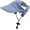 Blue-L, variant on Dog Baseball Cap with Ear Holes, Corduroy Sun Visor Hat for Small and Large Dogs, Summer Beach Outdoor Headwear (Pink-M)