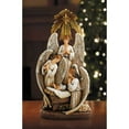 thumbnail image 2 of Angels in Adoration Resin Christmas Nativity Figurine Statue, 13 Inch, 2 of 2