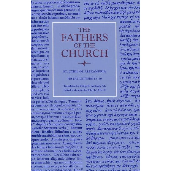Fathers of the Church (Hardcover): Festal Letters 13-30 (Hardcover)