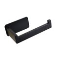 thumbnail image 3 of Stainless Steel Hanger Square Household Stand Rack Rustproof Paper Holder Smooth Surface Strong Bearing Capacity Tissue Towel Black, 3 of 9