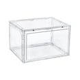 thumbnail image 1 of GUOOL Basketball Storage Box Display Case Side Open Shoes Case for Art Supplies Action Transparent, 1 of 9