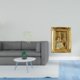 thumbnail image 2 of Adhesivo de pared,Vinilo decorativo de pared con enredaderas colgantes para dormitorio (DIY),Vinilo decorativo de hojas verdes para pared,ideal para la oficina.,Marco de fotos,Soporte de resina, 2 of 8